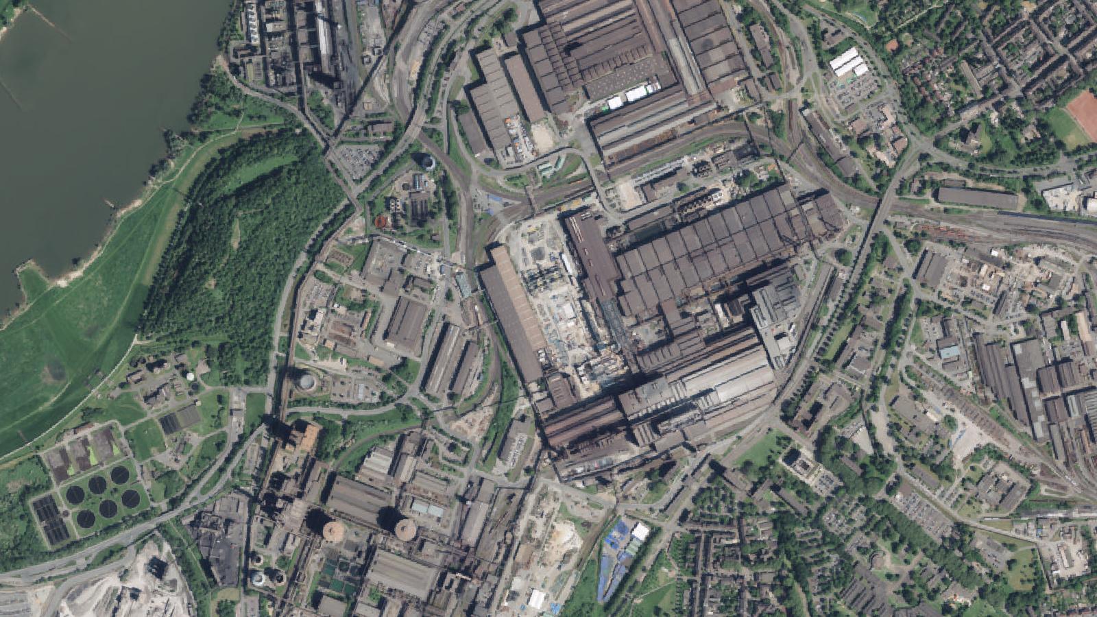 Luftbildübersicht: Duisburg